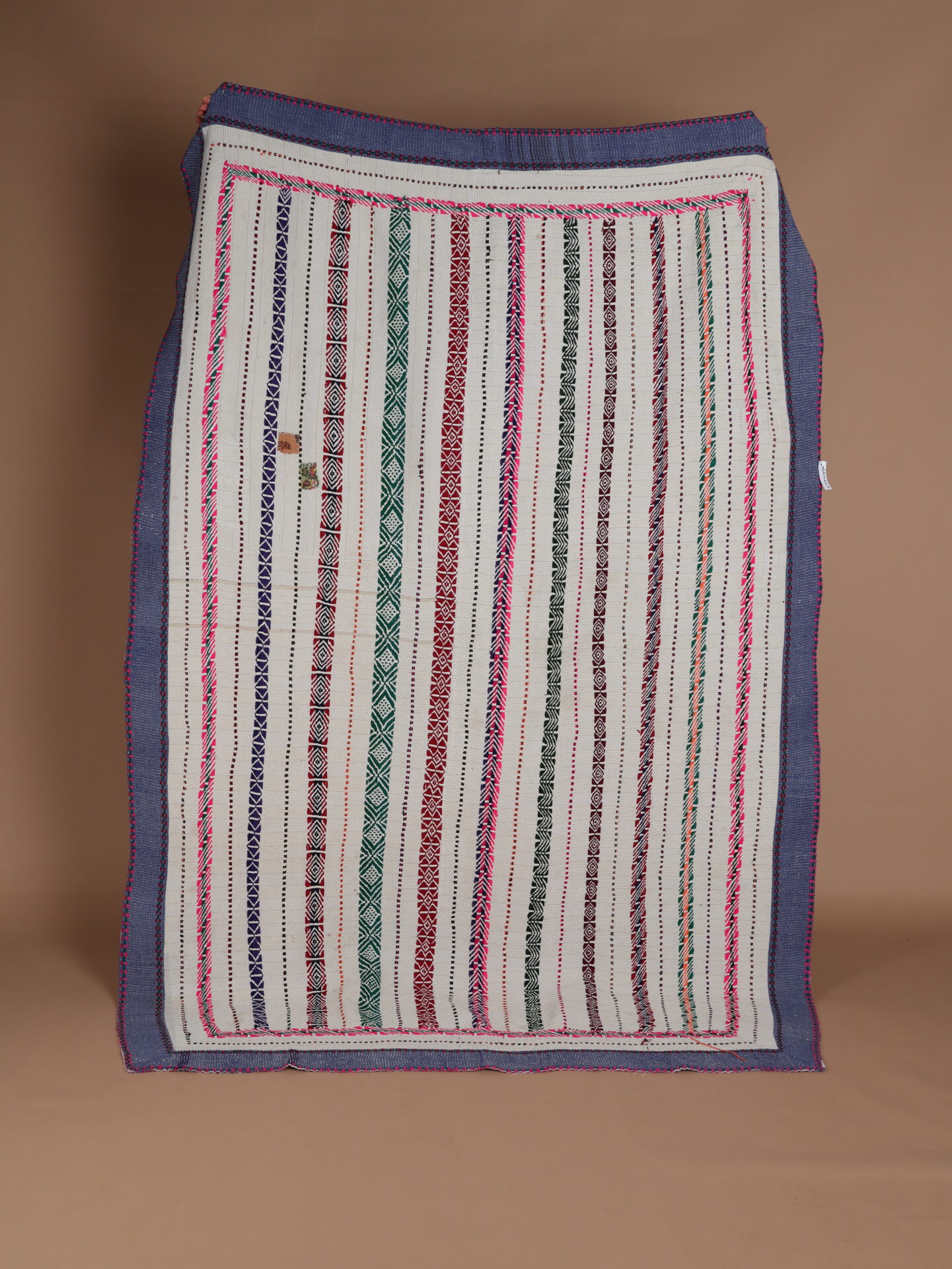 Vintage Kantha Quilt Throw