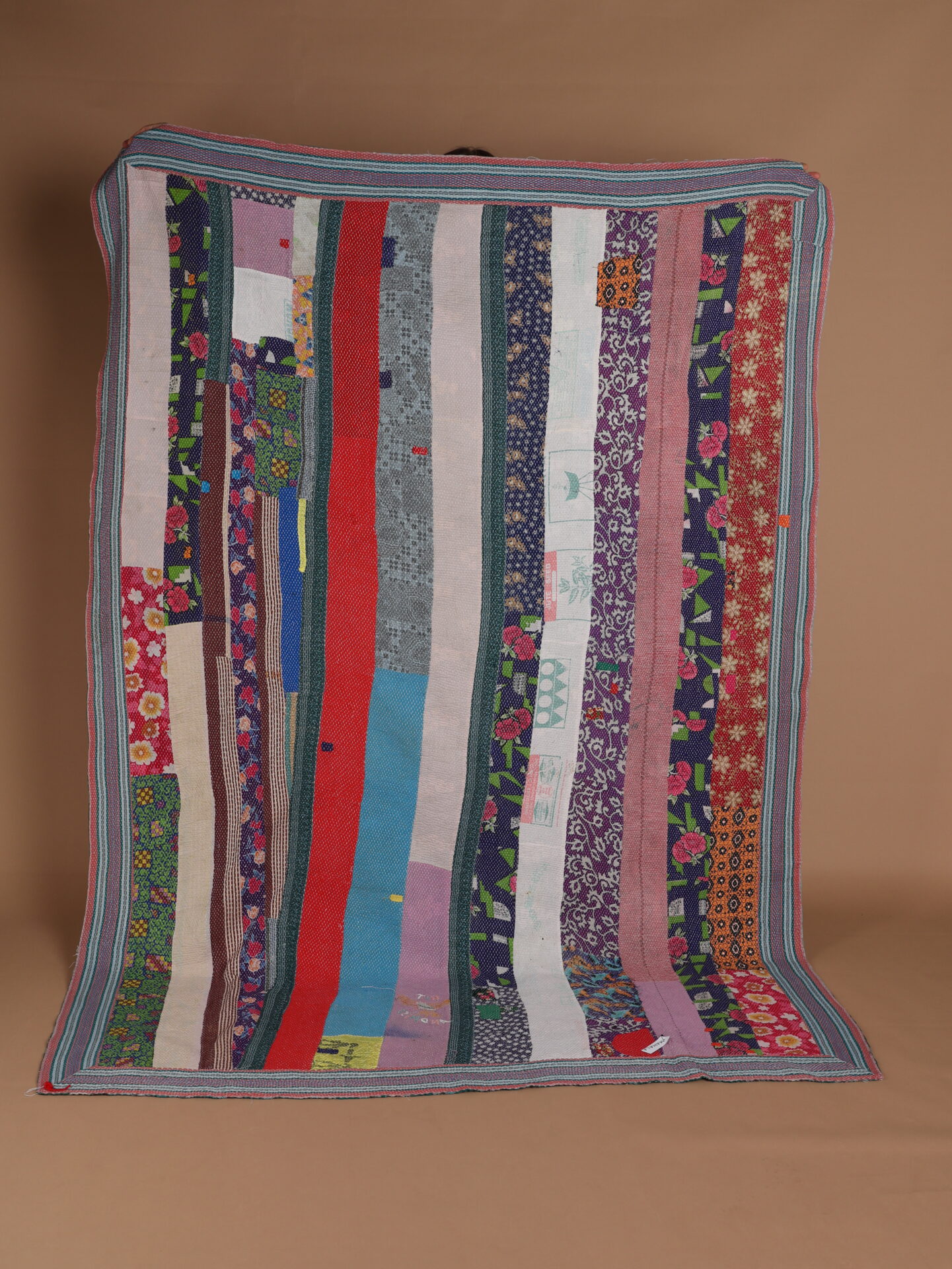 Vintage Kantha Quilt Throw