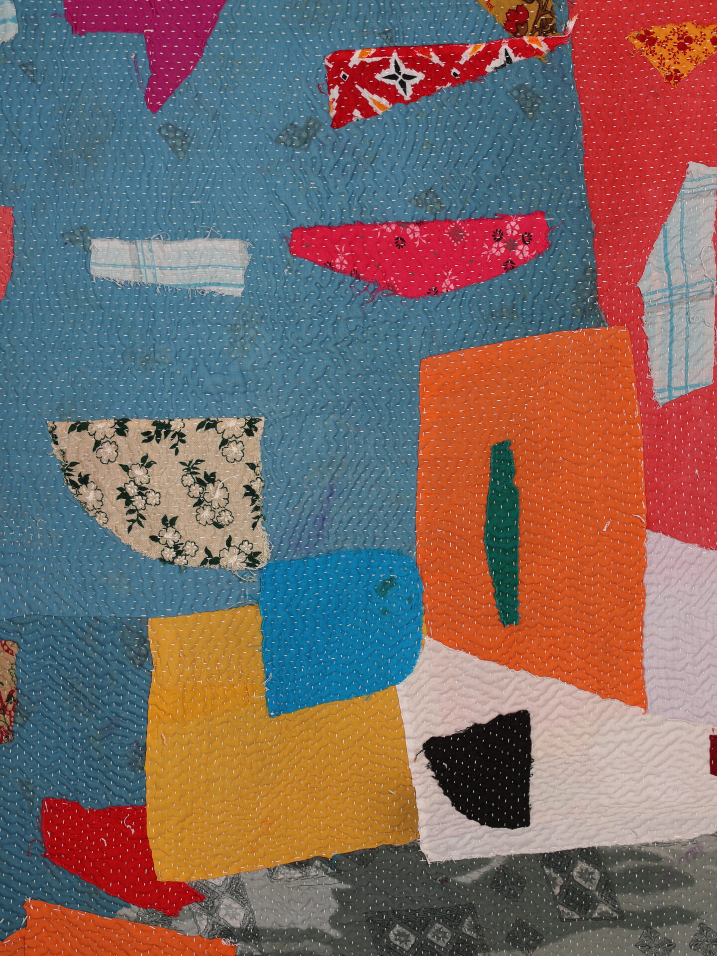 Vintage Kantha Quilt Throw - Image 2