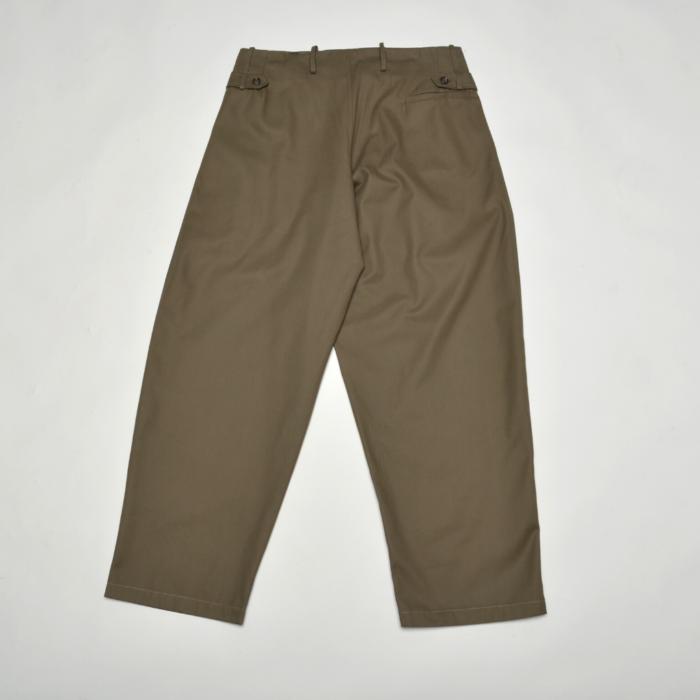 Gardener Trousers | Khaki Cotton Twill - Image 2