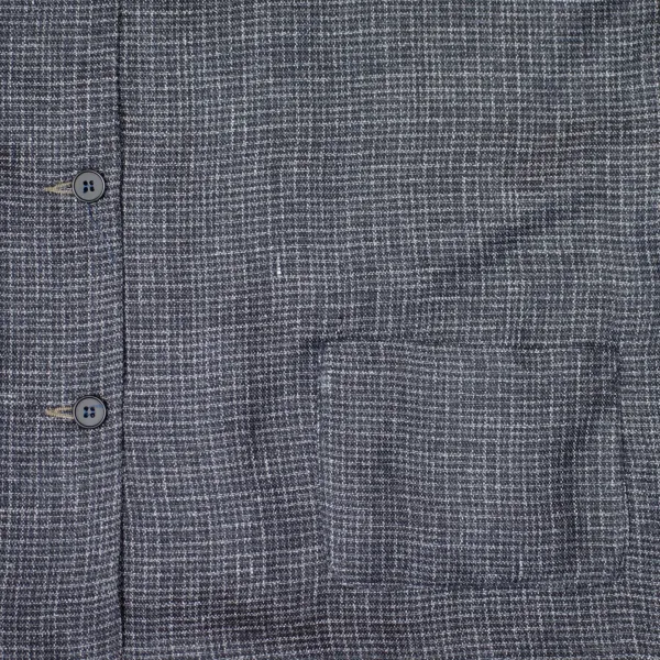 Kamali Waistcoat | Grey Check Irish Linen