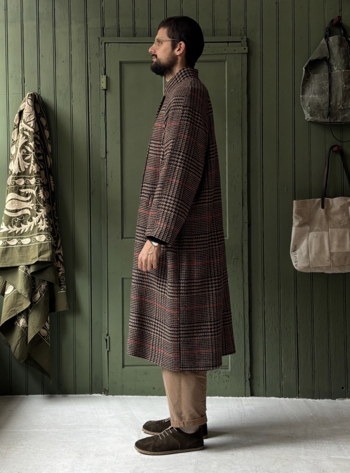 Hansom Overcoat | Classic Brown Tweed - Image 2