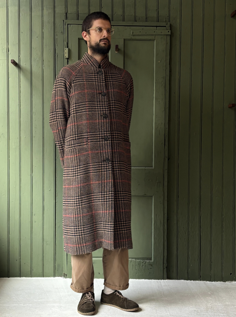 Hansom Overcoat | Classic Brown Tweed