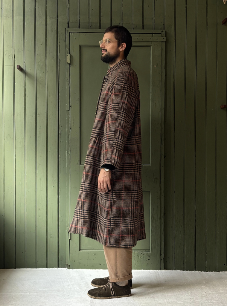 Hansom Overcoat | Classic Brown Tweed