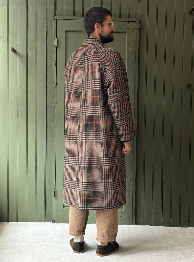 Hansom Overcoat | Classic Brown Tweed