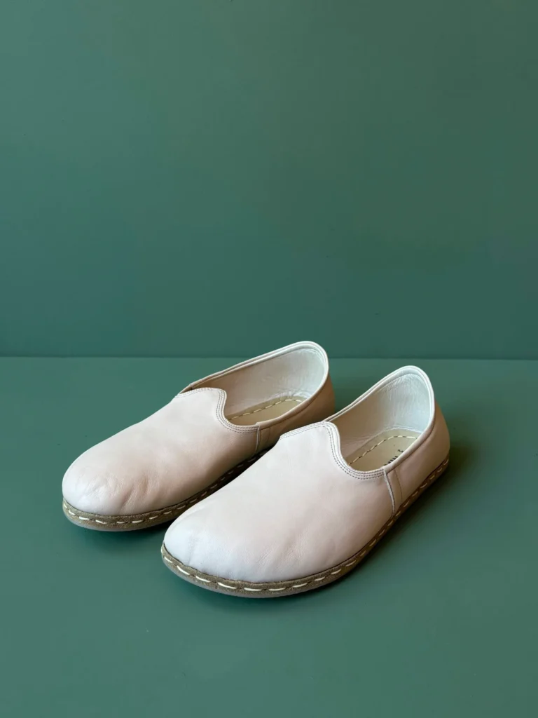 Barefoot Yemeni Shoes | Tan Leather