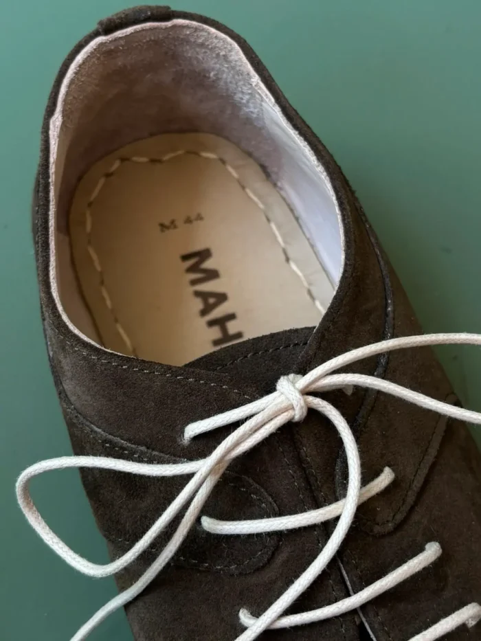 Barefoot Yemeni Sneakers | Olive Suede - Image 3