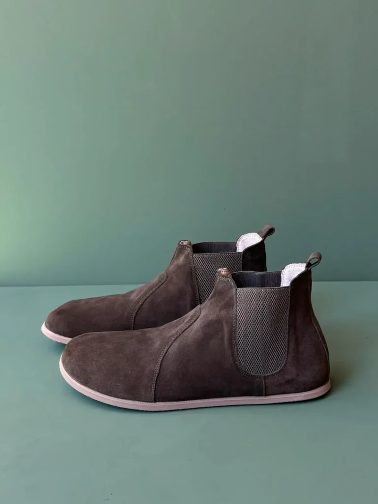 Barefoot Yemeni Boots | Olive Suede