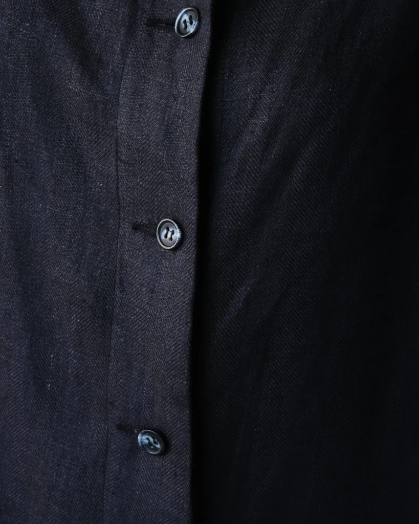 Amelia Jumpsuit | Dark Navy Irish Linen