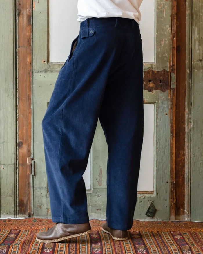 Gardener Trousers | Navy Brisbane Cord - Image 2