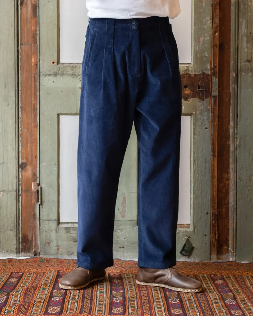 Gardener Trousers | Navy Brisbane Cord