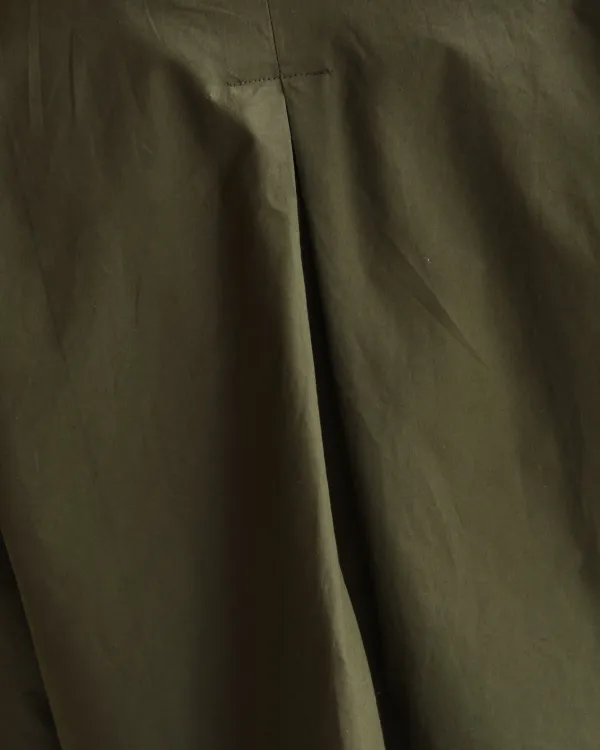 Etta Blouse | Olive Poplin