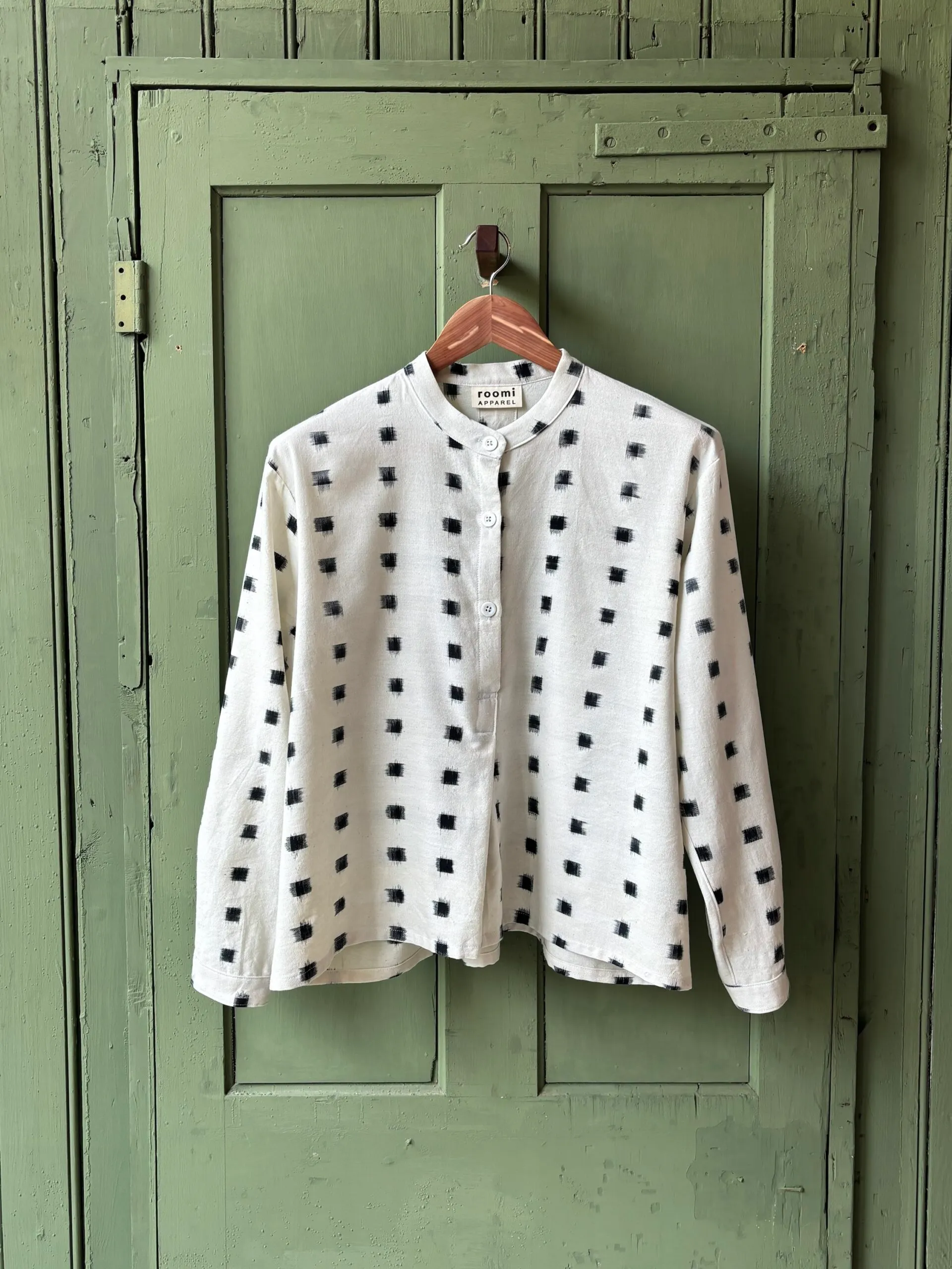 Etta Blouse | Double Ikat - Image 1