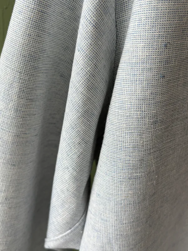 Etta Blouse | Mist Blue Cotton