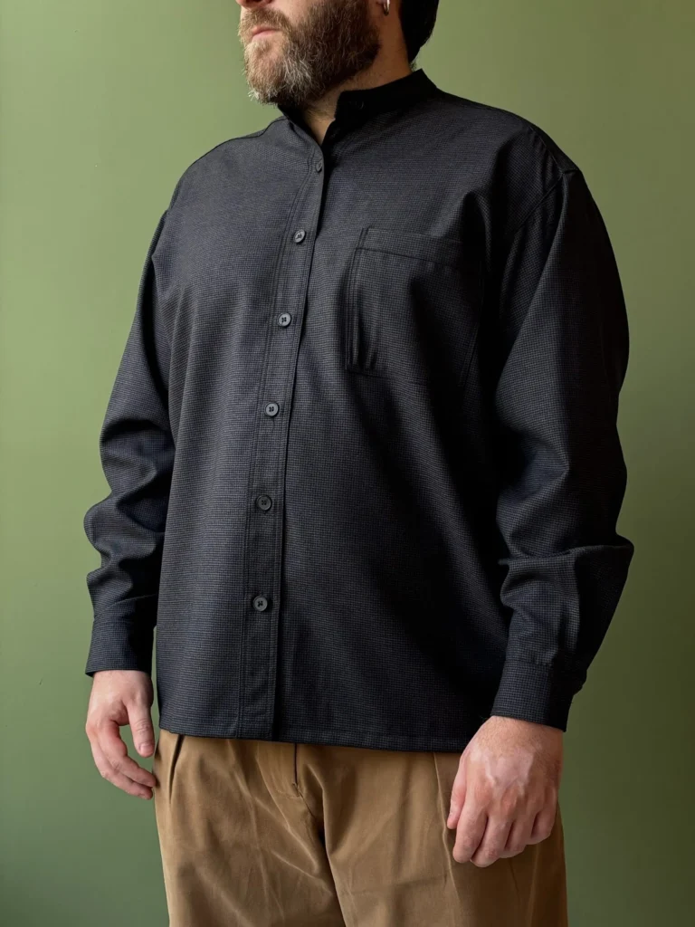 Panza Shirt | Charcoal Wool