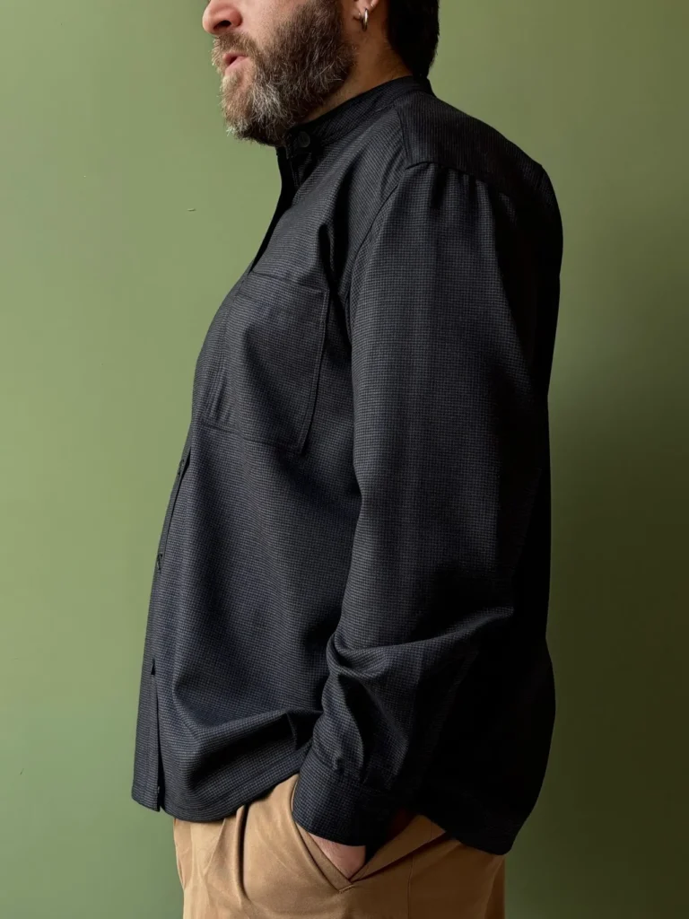 Panza Shirt | Charcoal Wool