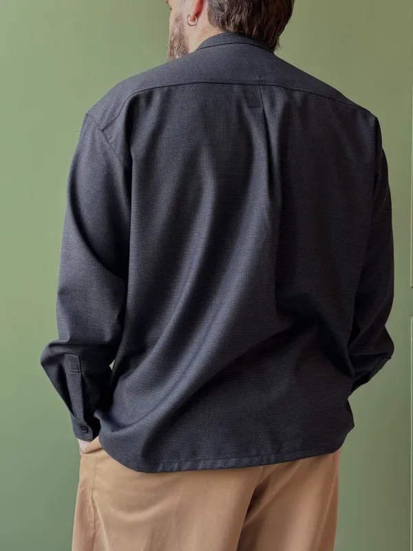 Panza Shirt | Charcoal Wool