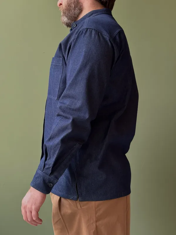 Panza Shirt | Blue Denim