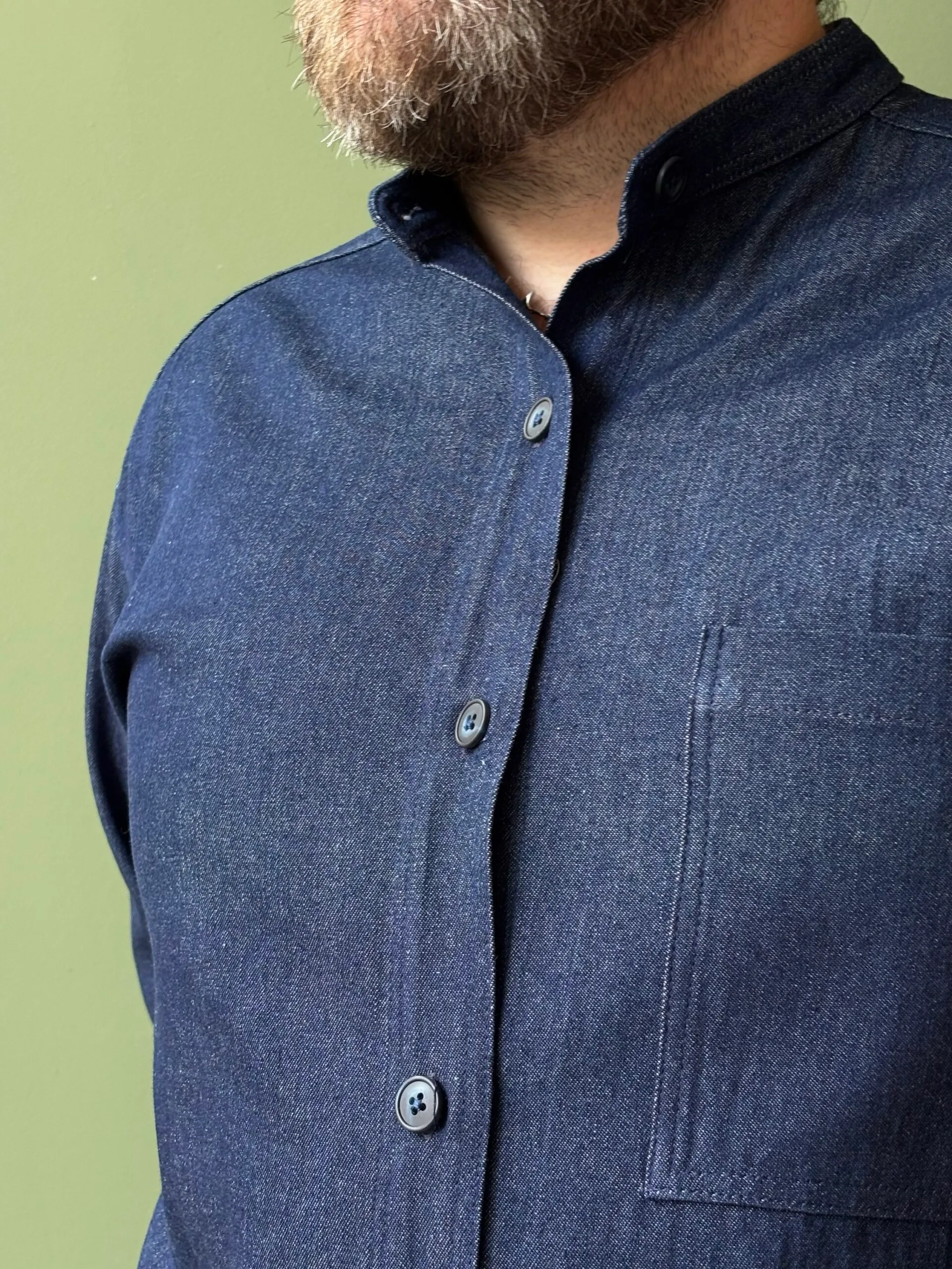 Panza Shirt | Blue Denim - Image 4