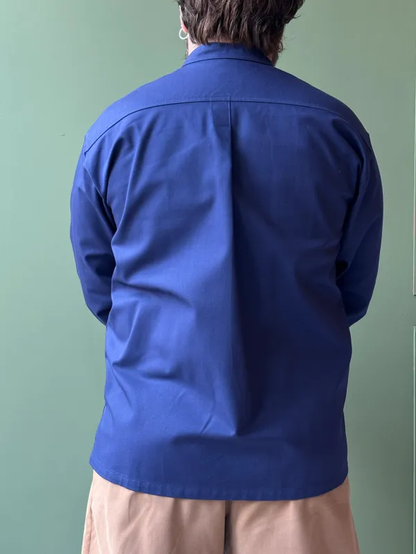 Panza Shirt | Cobalt Heavy Cotton