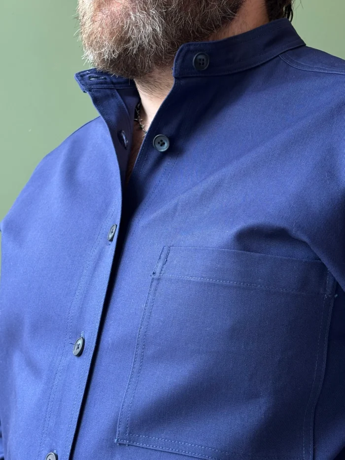 Panza Shirt | Cobalt Heavy Cotton - Image 4