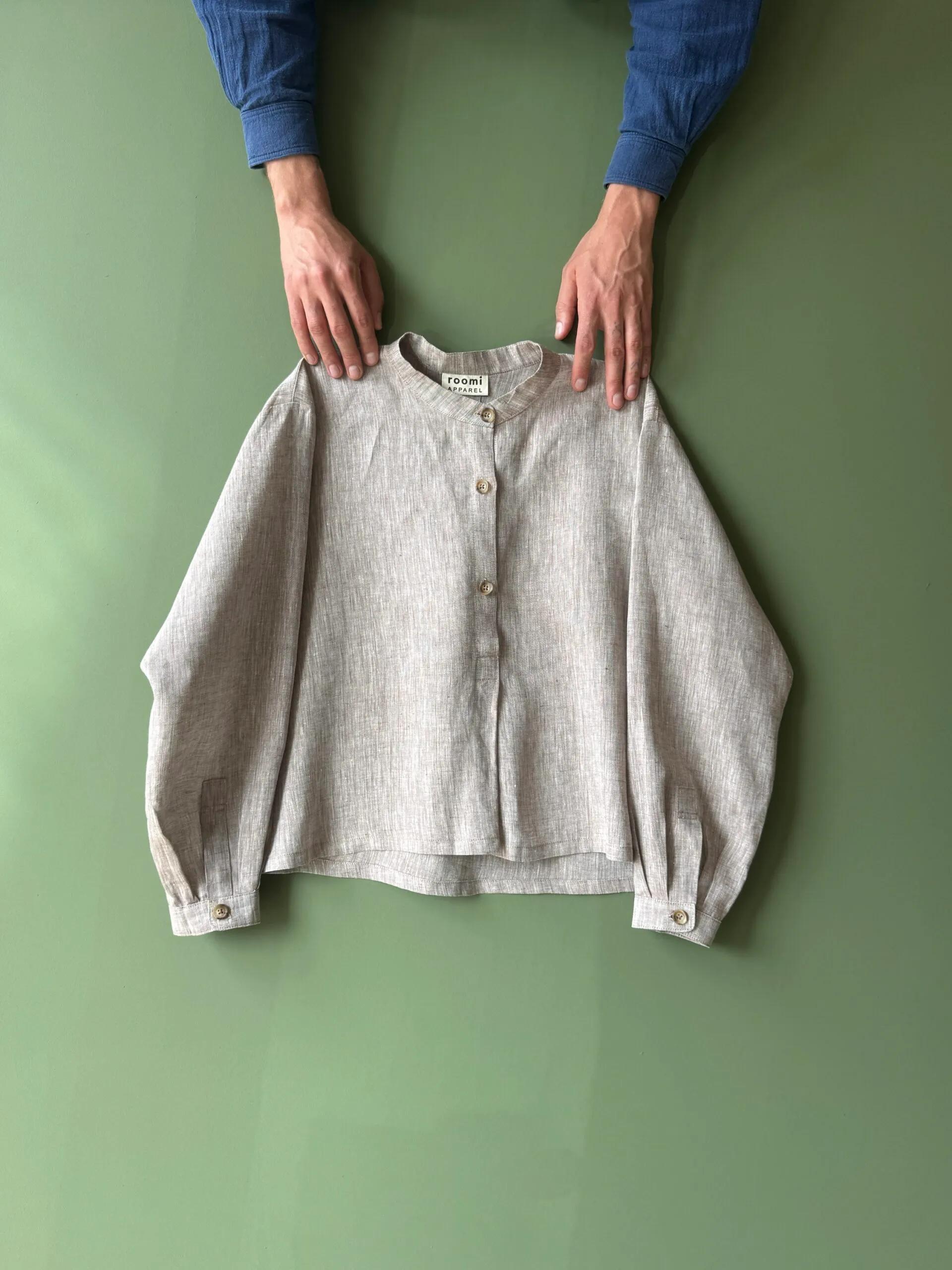 Etta Blouse | Natural Irish Linen - Image 1