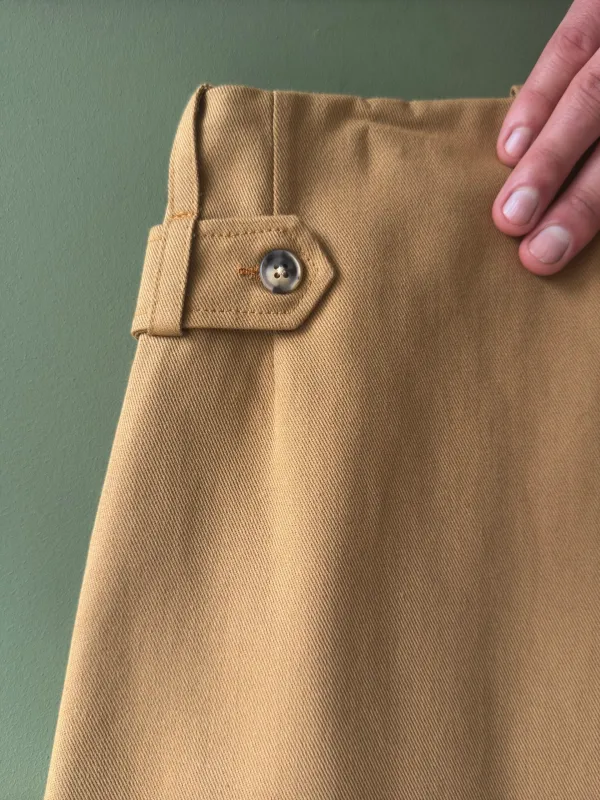 Gardener Trousers | Camel Cotton Twill