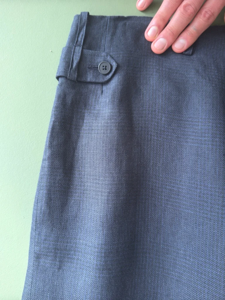 Gardener Trousers | Navy Irish Linen