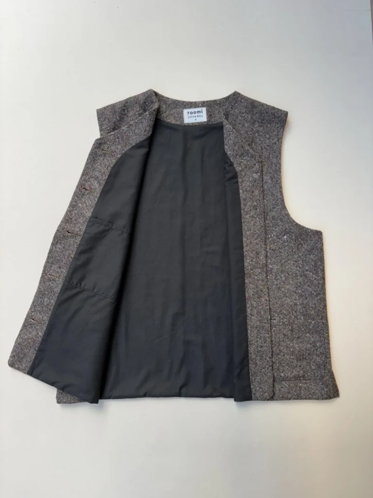 Kamali Waistcoat | Flecked Tweed