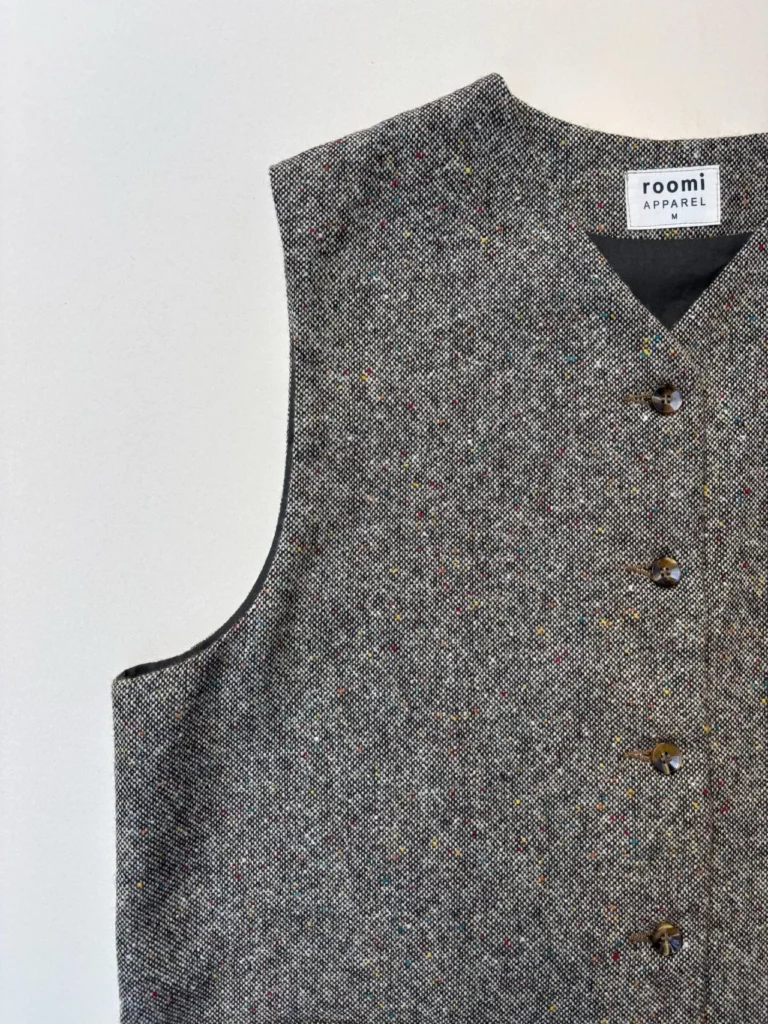 Kamali Waistcoat | Flecked Tweed