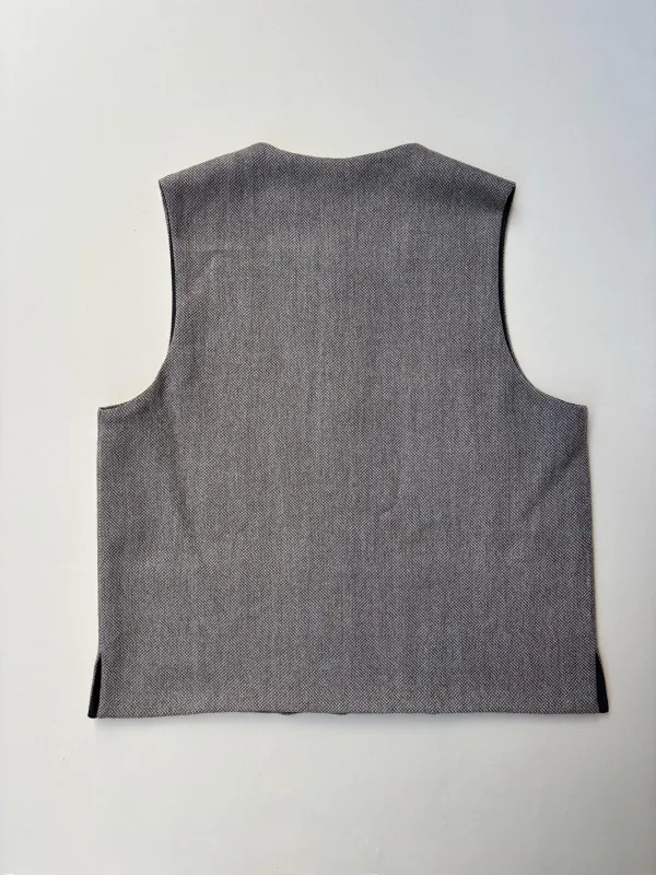 Kamali Waistcoat | Natural Wool