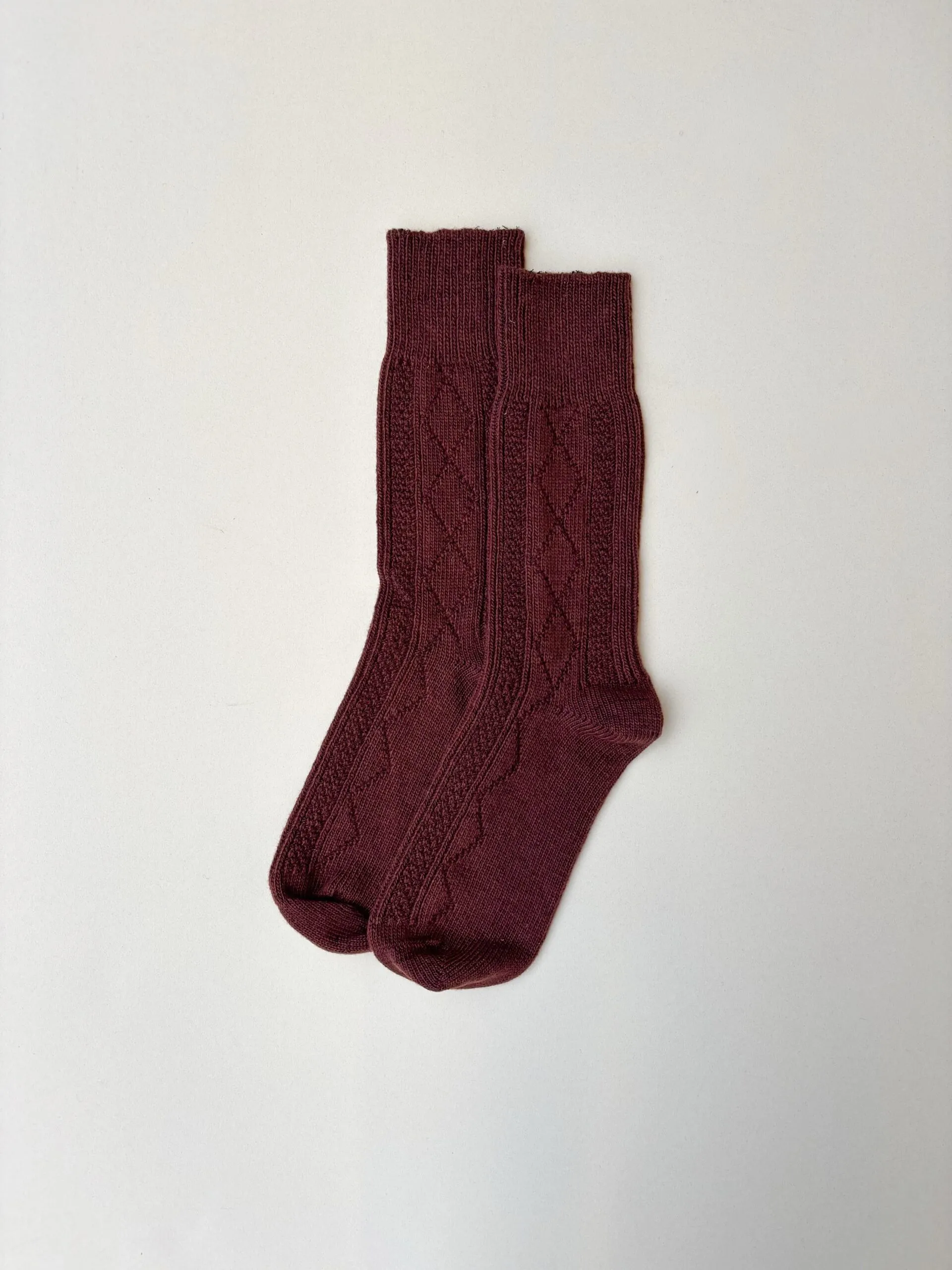 Socks | Brown Merino Wool - Image 1