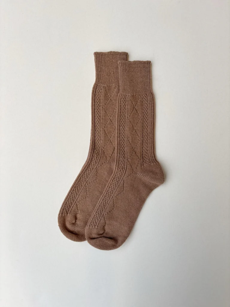 Socks | Tan Merino Wool