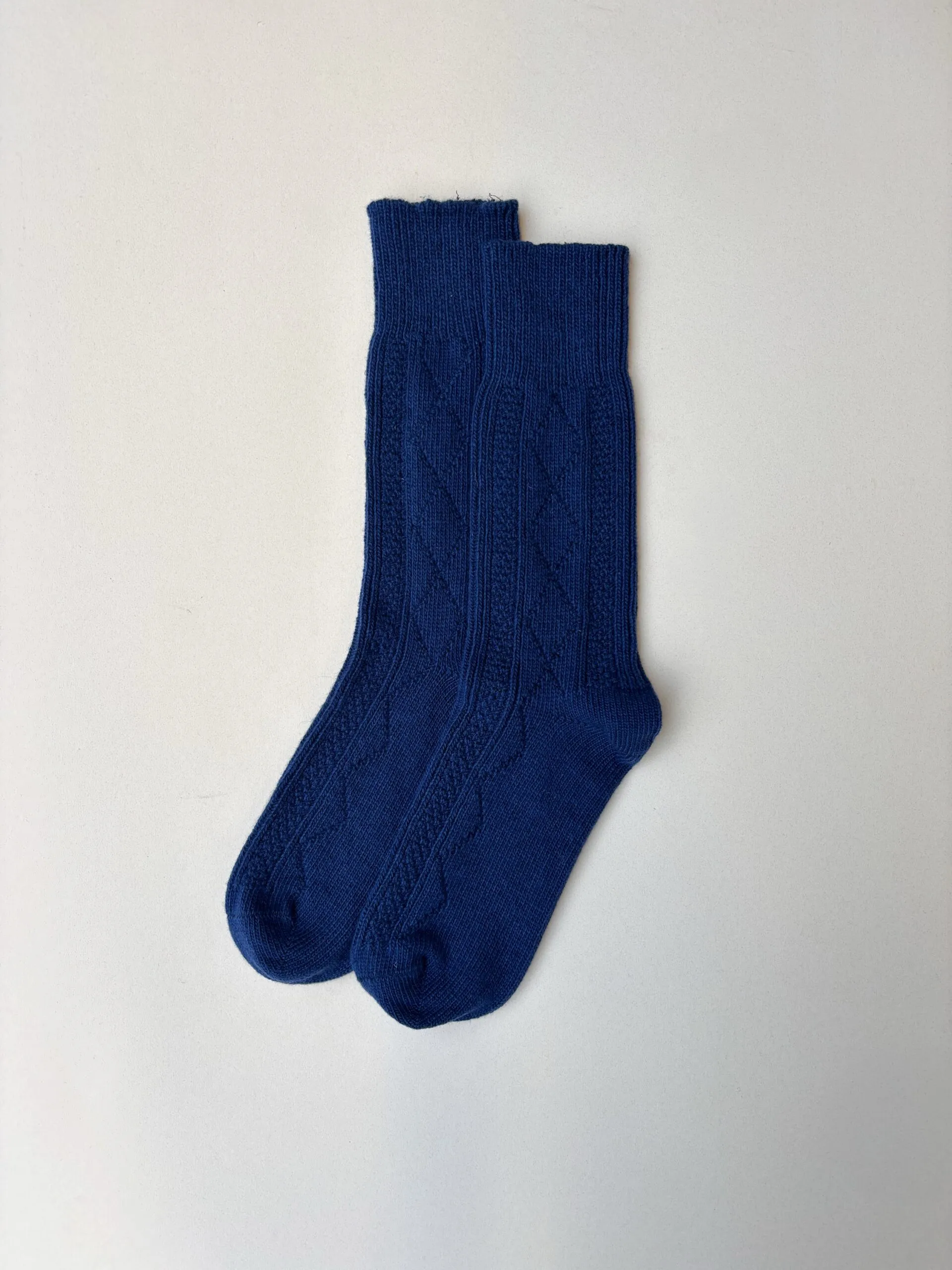 Socks | Navy Merino Wool - Image 1