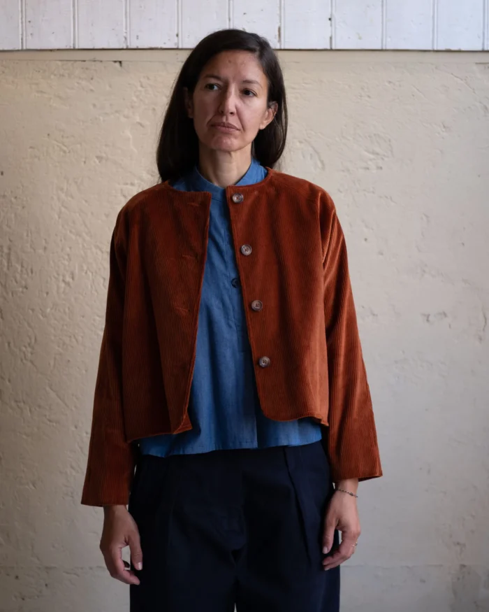Maria Jacket | Cinnamon Brisbane Cord - Image 2