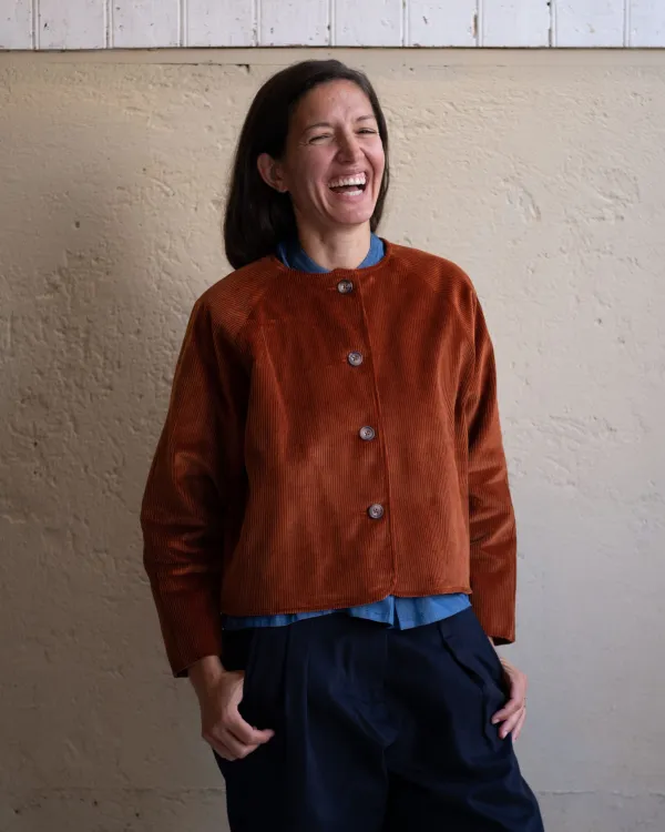 Maria Jacket | Cinnamon Brisbane Cord