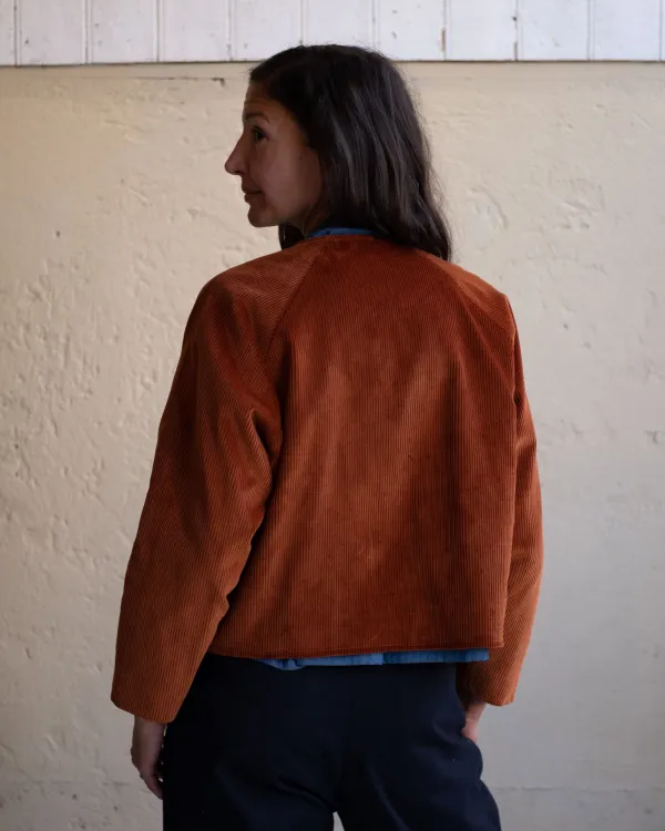 Maria Jacket | Cinnamon Brisbane Cord