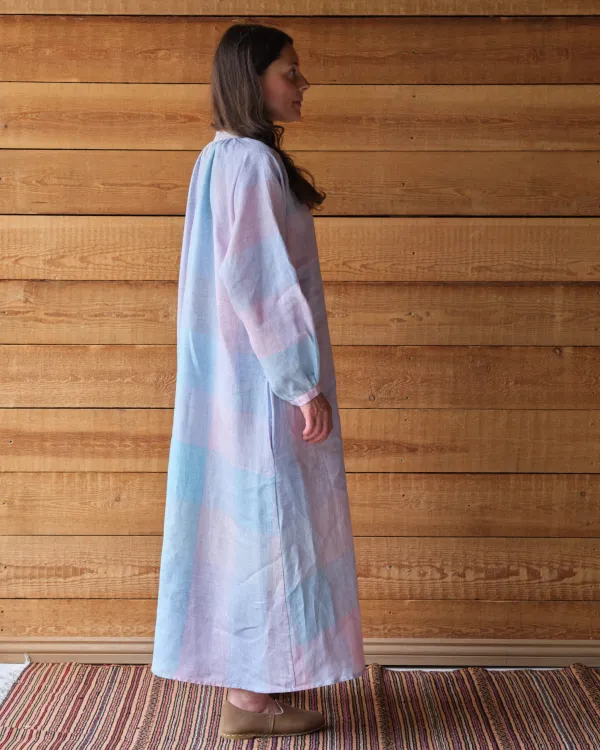 Dorothea Dress | Violet Irish Linen
