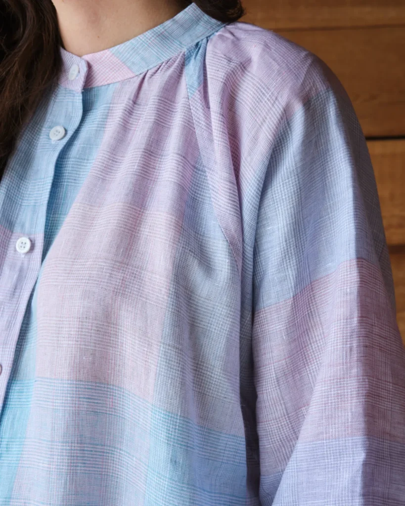Dorothea Dress | Violet Irish Linen