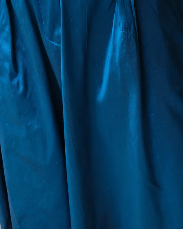 Coralie Skirt | Sapphire Silk