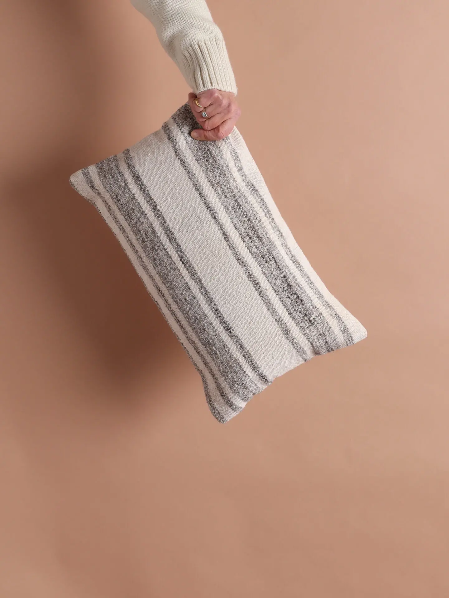 Stripped Kilim Cushion - Image 1