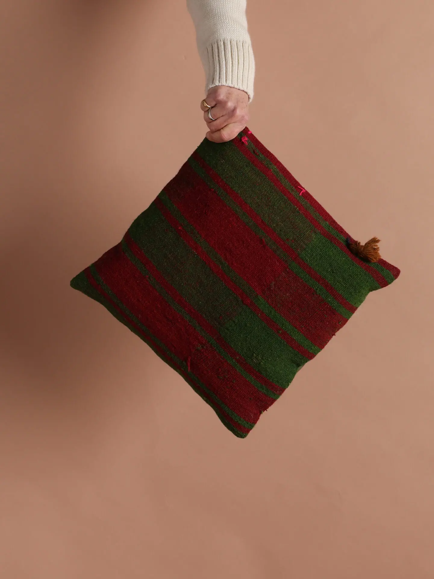Stripped Kilim Cushion - Image 2