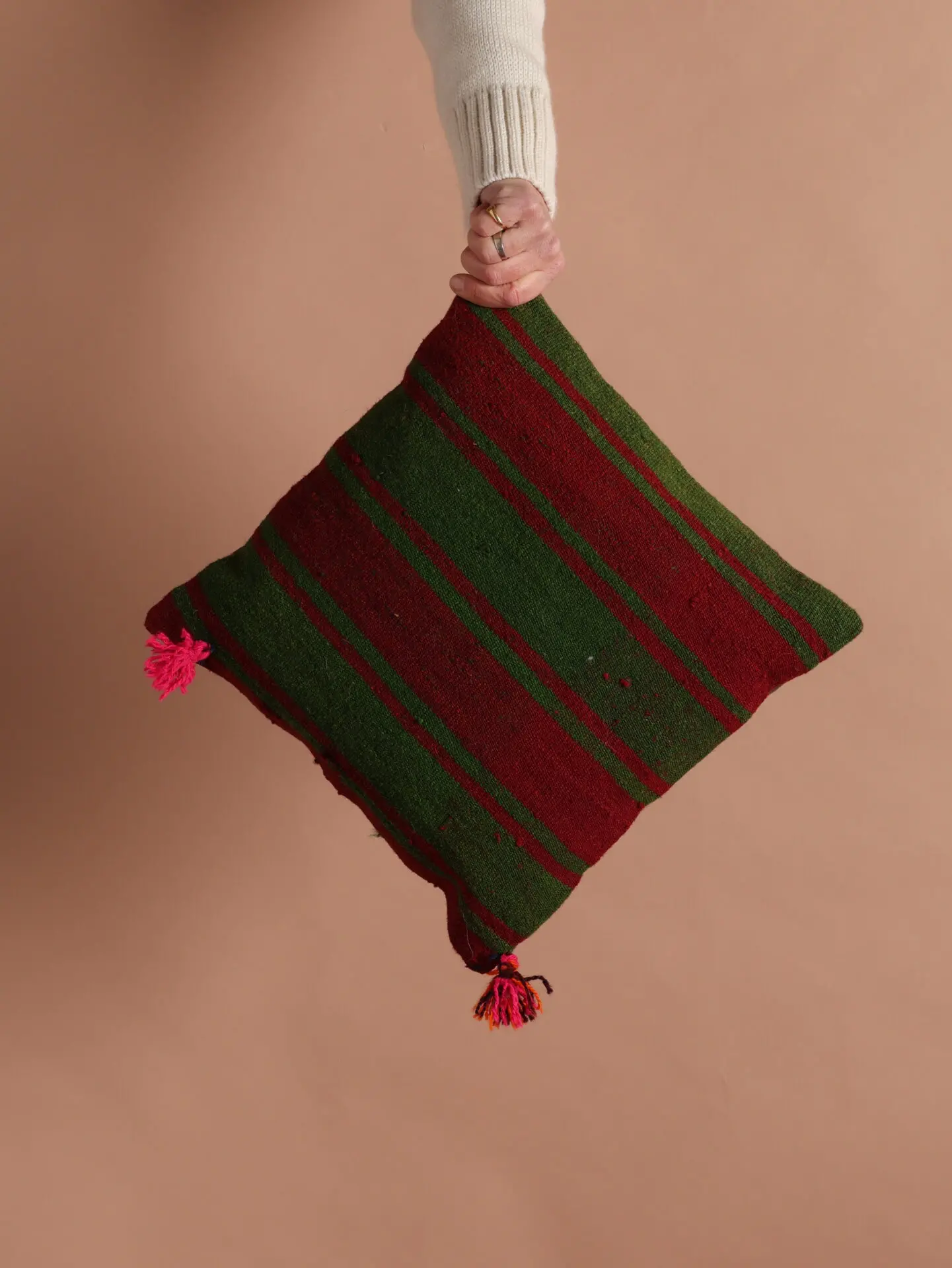 Stripped Kilim Cushion - Image 3