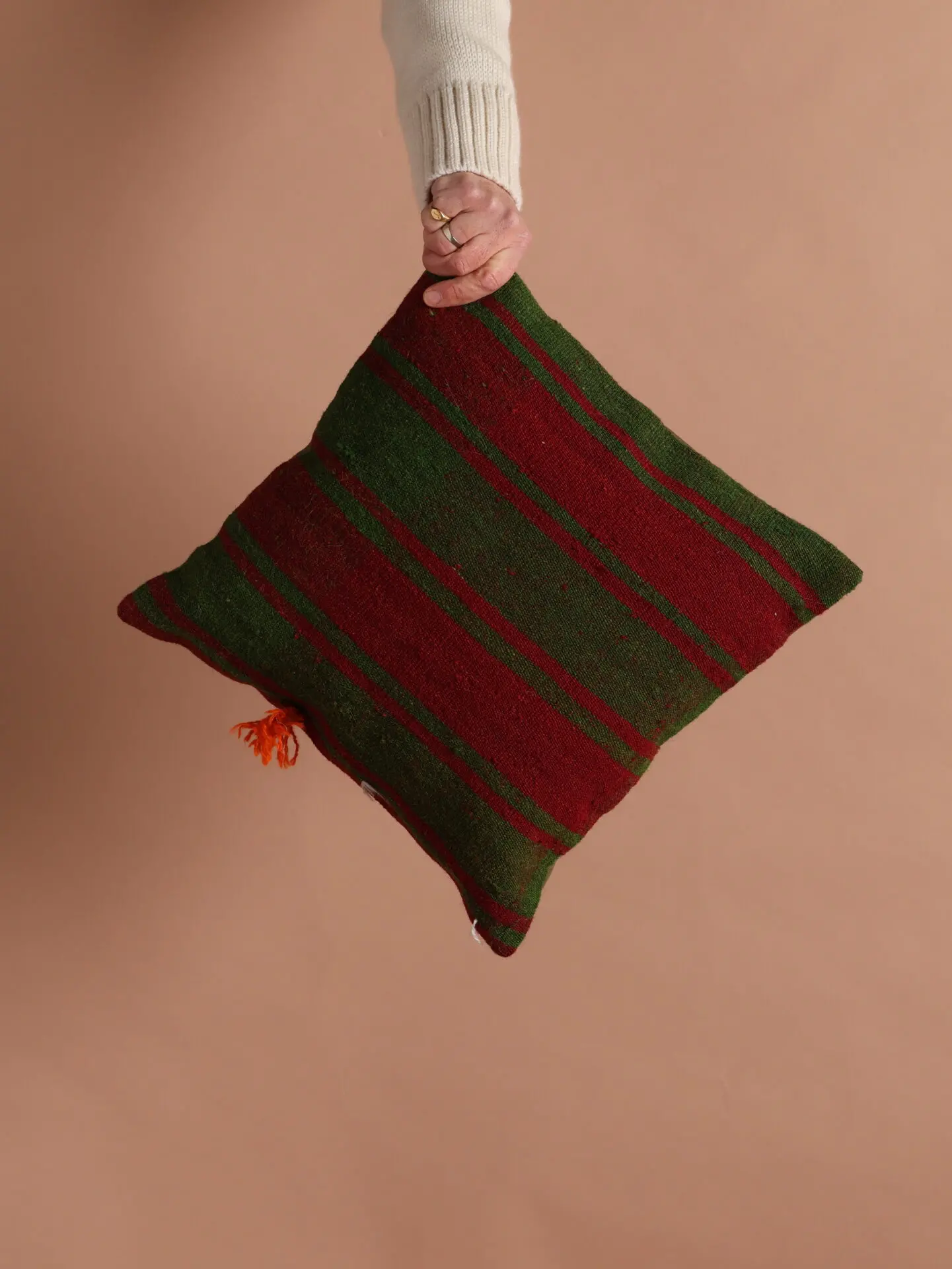 Stripped Kilim Cushion - Image 4