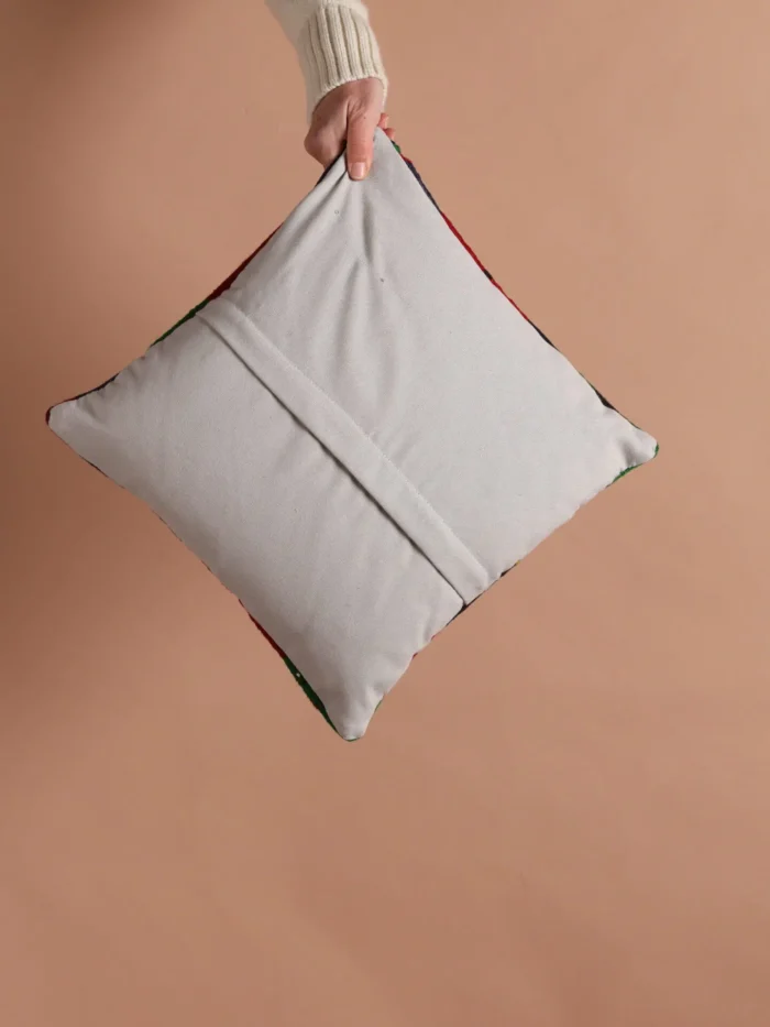 Geometric Kilim Cushion - Image 3