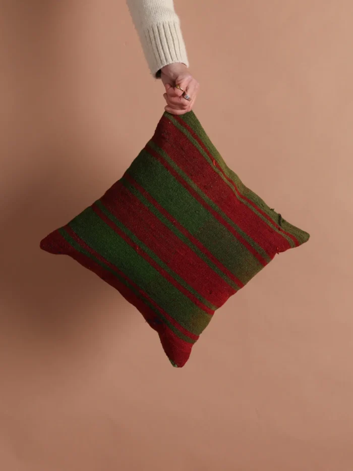 Stripped Kilim Cushion - Image 1