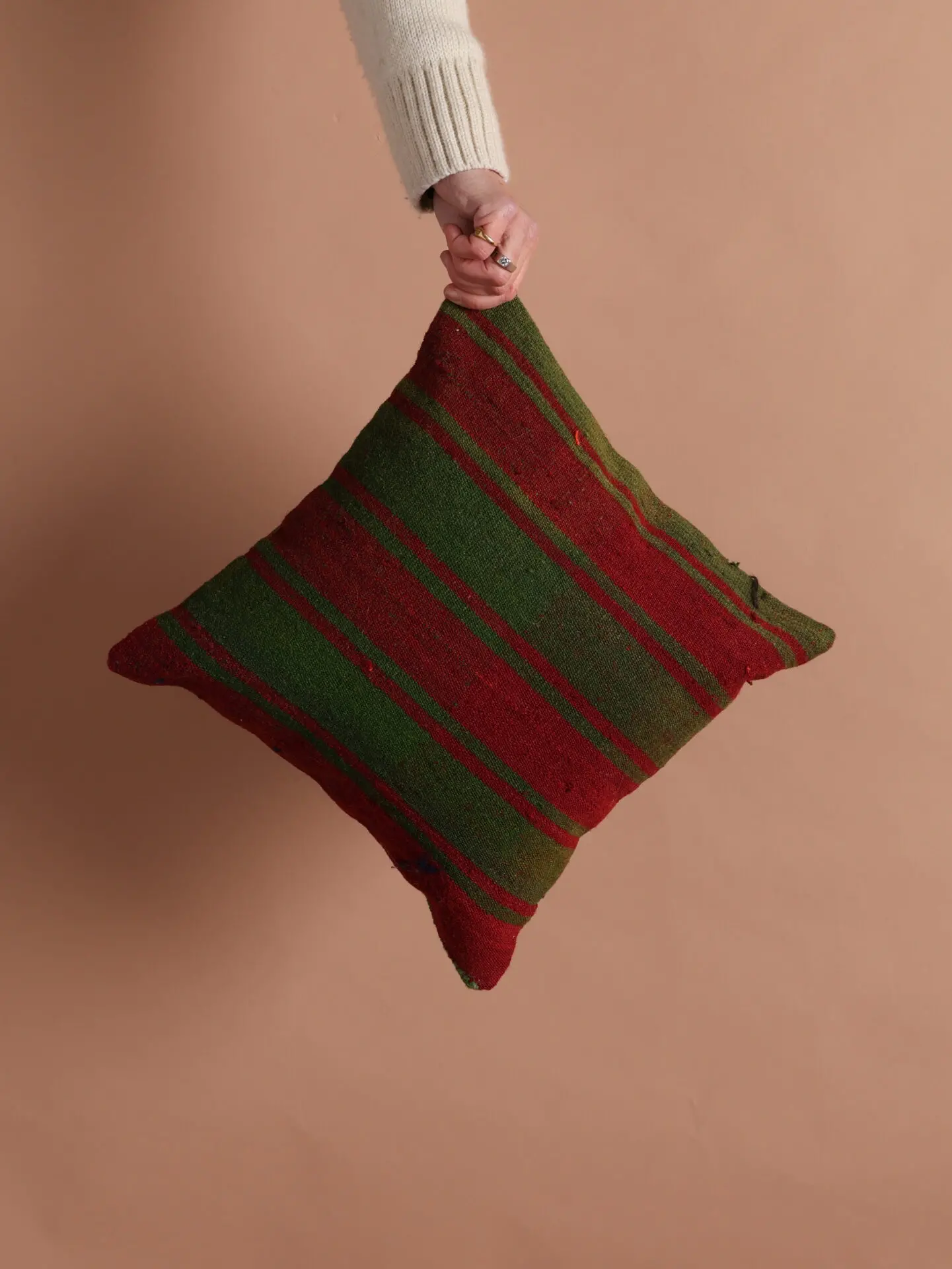 Stripped Kilim Cushion - Image 1