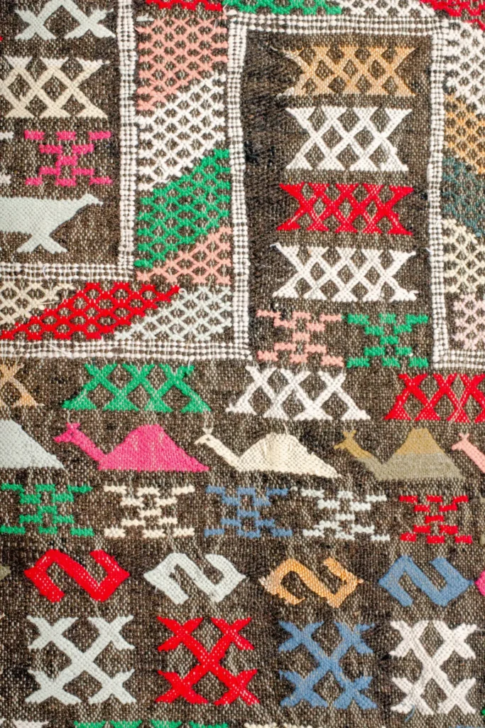 Medium Moroccan Kilim Rug