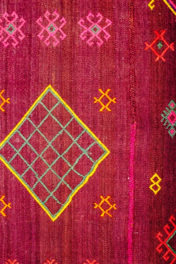 Large Moroccan Kilim Rug