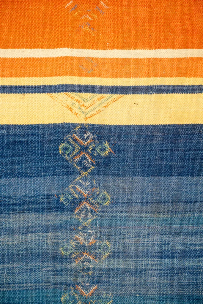 Large Moroccan Kilim Rug
